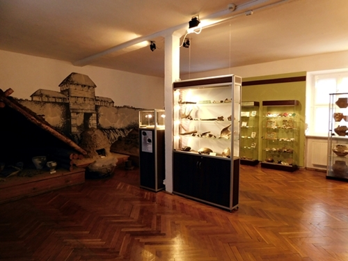 Zdjęcie - widok ogólny wnętrza sali archeologicznej
